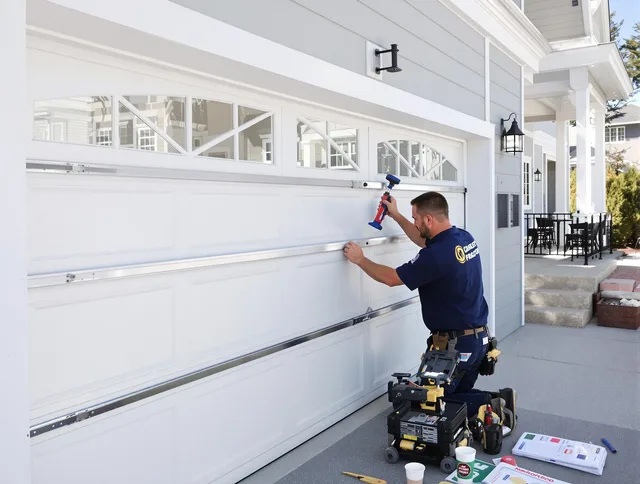 Professional garage door installation by Longmeadow Garage Door Repair in Longmeadow