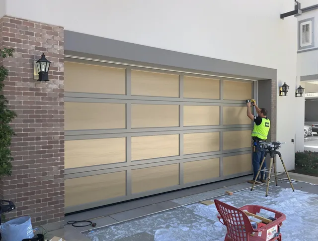 Garage door replacement service by Longmeadow Garage Door Repair in Longmeadow