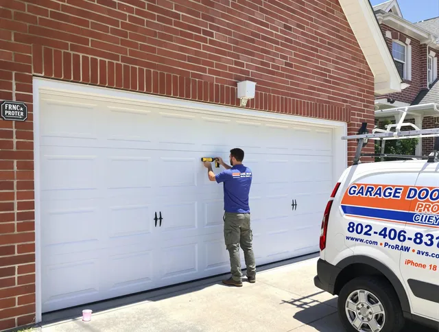 Local garage door repair service by Longmeadow Garage Door Repair in Longmeadow