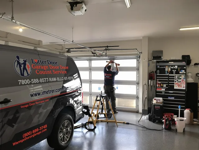 Longmeadow Garage Door Repair team performing same-day garage door repair in Longmeadow